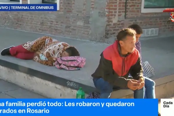 Una familia tucumana quedó varada en Rosario tras un violento asalto: “Nos robaron todo”