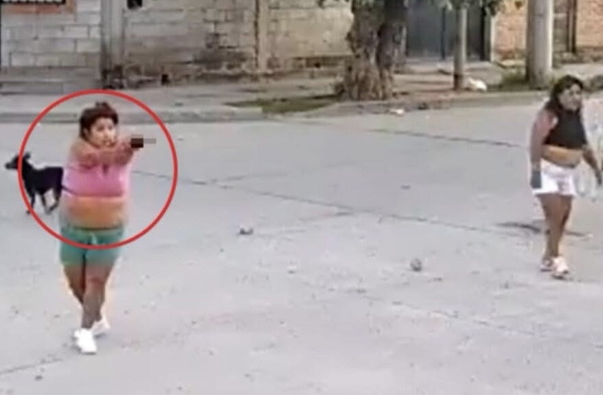Video: detuvieron a una nueva Pepita, la pistolera en Salta luego de una pelea a tiros entre bandas