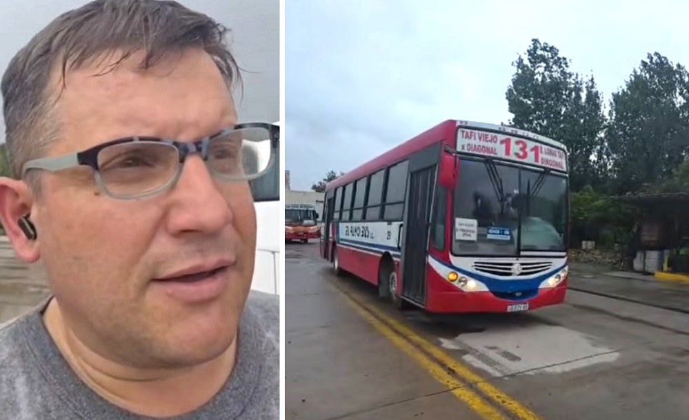 Empresario manda sus colectivos a zonas inundadas con donaciones y para que los usen como refugio