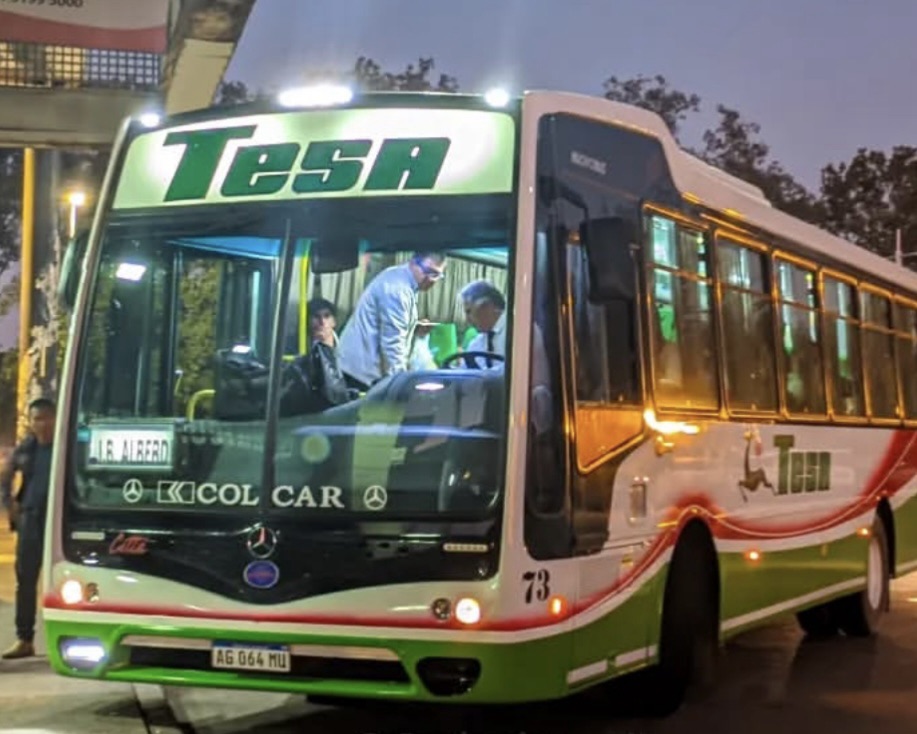 “No se puede circular más”: TESA suspendió el servicio hacia el sur por inundaciones