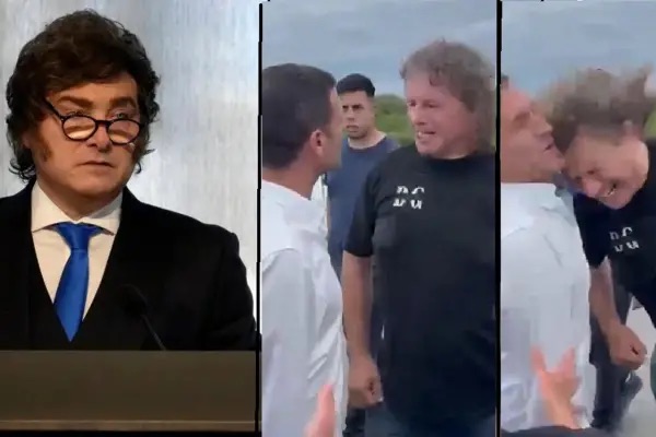 Javier Milei repudió la agresión al diputado Federico Pelli en Tucumán: “Esto es lo que tenemos del otro lado”