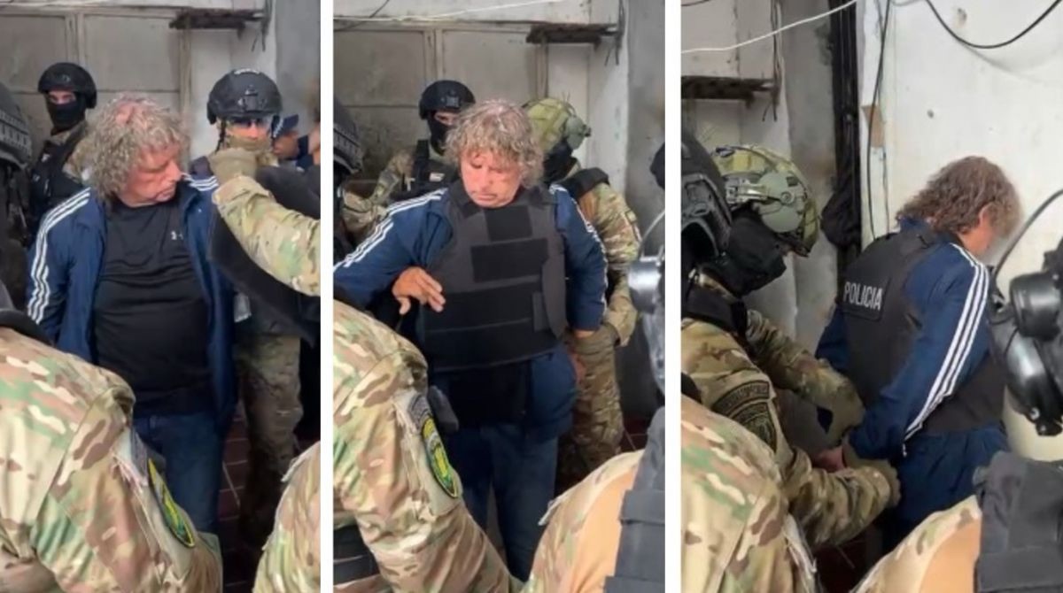 VIDEO: Así trasladaban a “Pichón” Segura al penal de Benjamín Paz