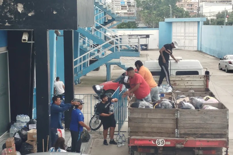Atlético Tucumán envió donaciones para los inundados en Leales y La Madrid