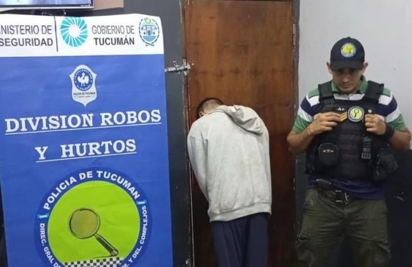 Atrapan a “El pelado”: entró a robar a una casa en la Capital y quedó filmado