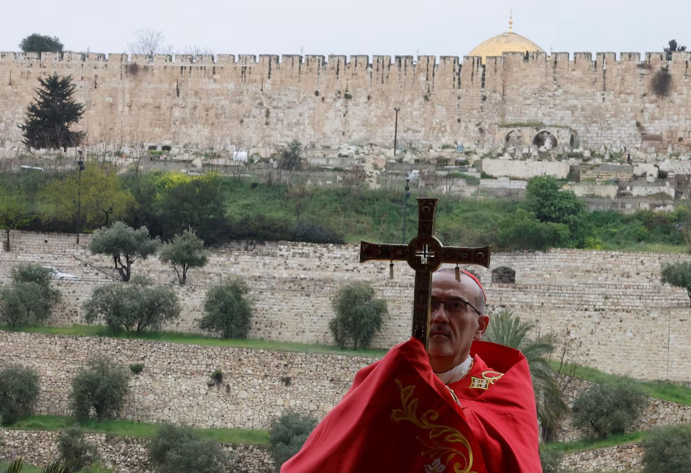 La policía israelí impidió al patriarca latino celebrar misa en el Santo Sepulcro: Israel dijo que fue por “seguridad”