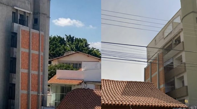 Le hicieron un edificio al lado, levantó una medianera insólita y se hizo viral: “Bronca total”
