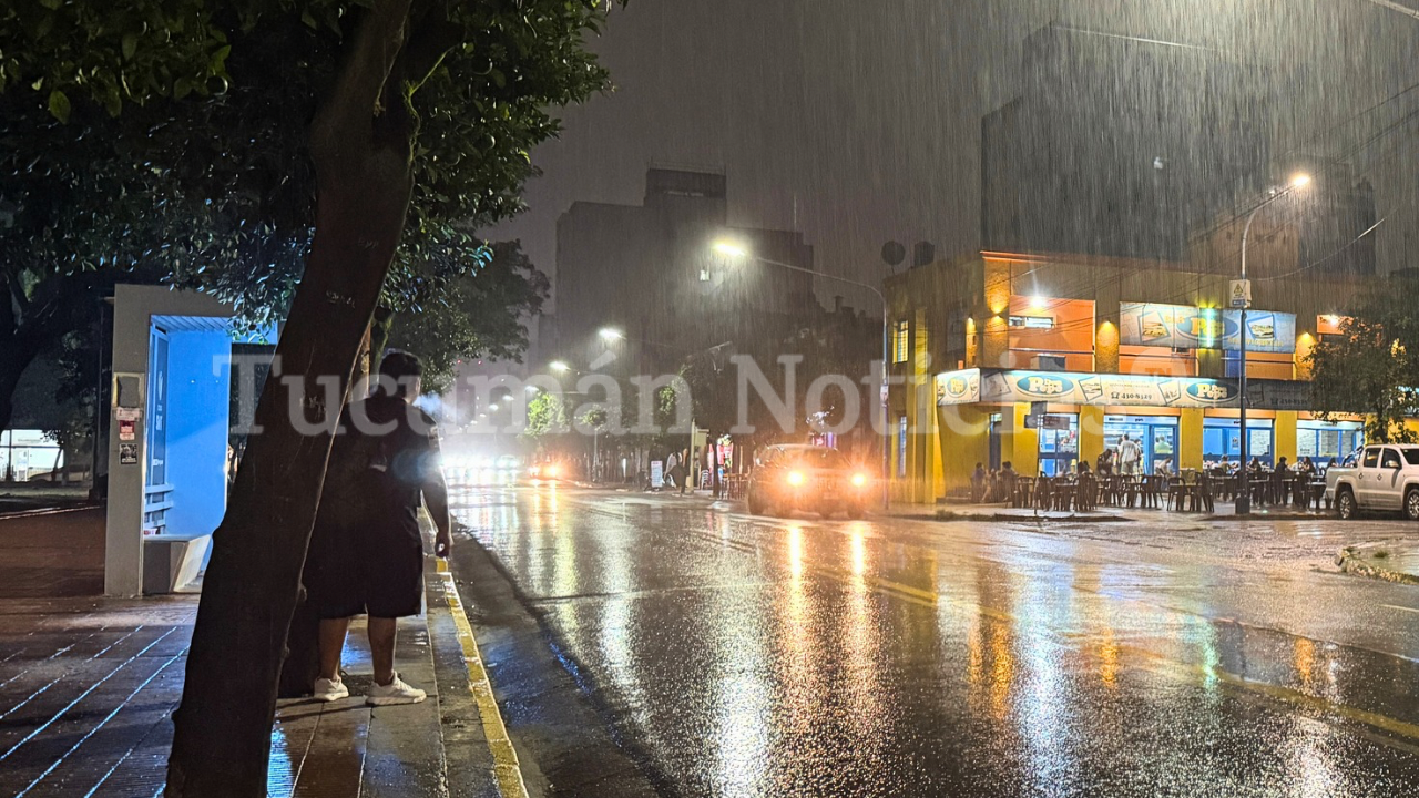 Anuncian la llegada de lluvias y un frente frío esta noche a Tucumán